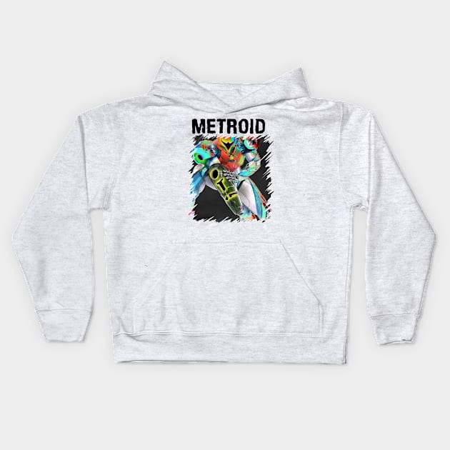 METROID Kids Hoodie by MufaArtsDesigns